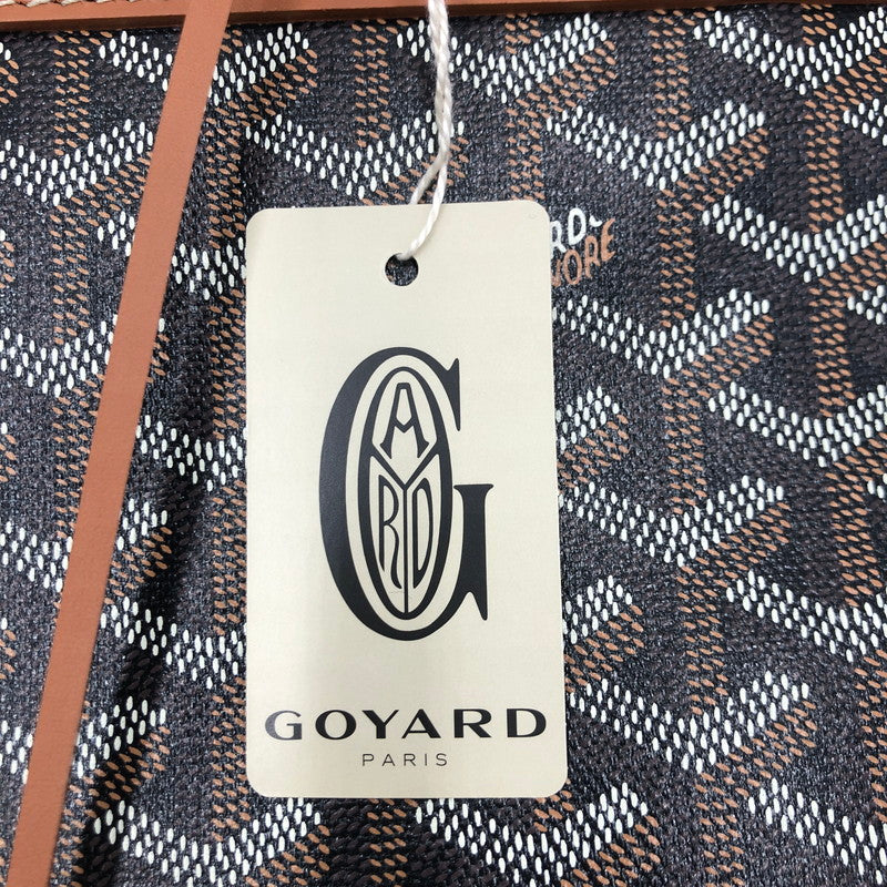 【中古品】【メンズ/レディース】 GOYARD ゴヤール 24SS SAC BELLECHASSE BIAUDE PM NOIR ET NATUREL BELBIAPMLTY01CL03P サック ベルシャス ビオード PM ノワール エ ナチュレル トート カバン バッグ 180-250725-KS-01-tei カラー：ブラック/ブラウン 万代Net店