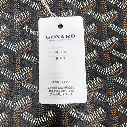 【中古品】【メンズ/レディース】 GOYARD ゴヤール 24SS SAC BELLECHASSE BIAUDE PM NOIR ET NATUREL BELBIAPMLTY01CL03P サック ベルシャス ビオード PM ノワール エ ナチュレル トート カバン バッグ 180-250725-KS-01-tei カラー：ブラック/ブラウン 万代Net店