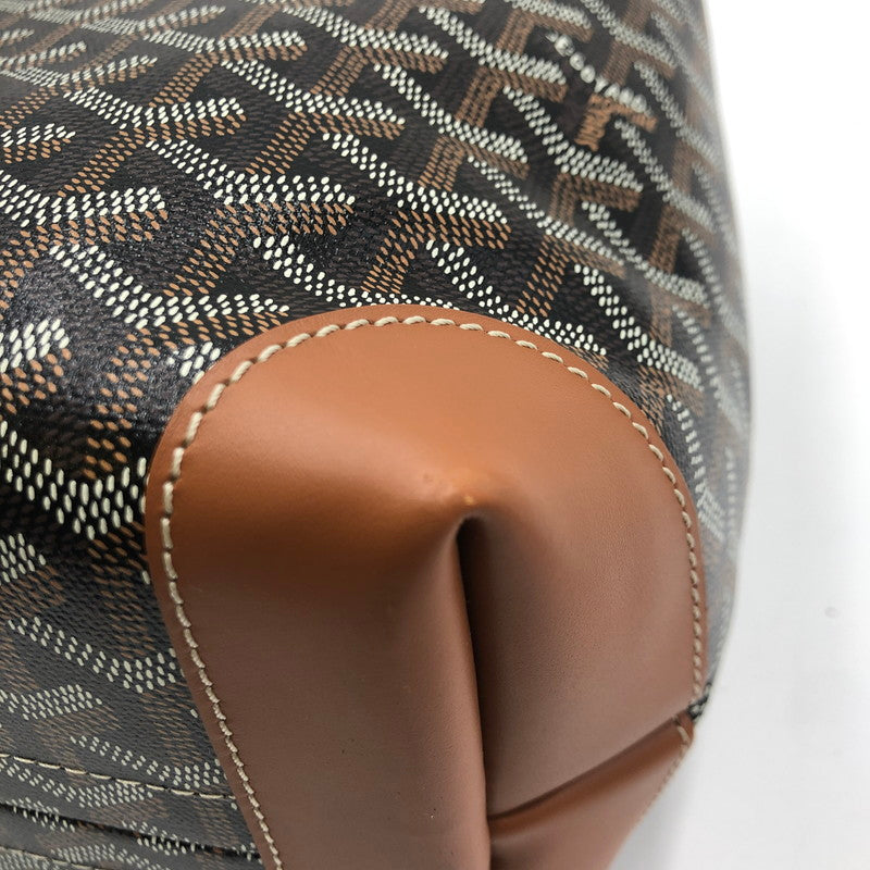 【中古品】【メンズ/レディース】 GOYARD ゴヤール 24SS SAC BELLECHASSE BIAUDE PM NOIR ET NATUREL BELBIAPMLTY01CL03P サック ベルシャス ビオード PM ノワール エ ナチュレル トート カバン バッグ 180-250725-KS-01-tei カラー：ブラック/ブラウン 万代Net店