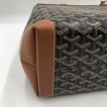 【中古品】【メンズ/レディース】 GOYARD ゴヤール 24SS SAC BELLECHASSE BIAUDE PM NOIR ET NATUREL BELBIAPMLTY01CL03P サック ベルシャス ビオード PM ノワール エ ナチュレル トート カバン バッグ 180-250725-KS-01-tei カラー：ブラック/ブラウン 万代Net店