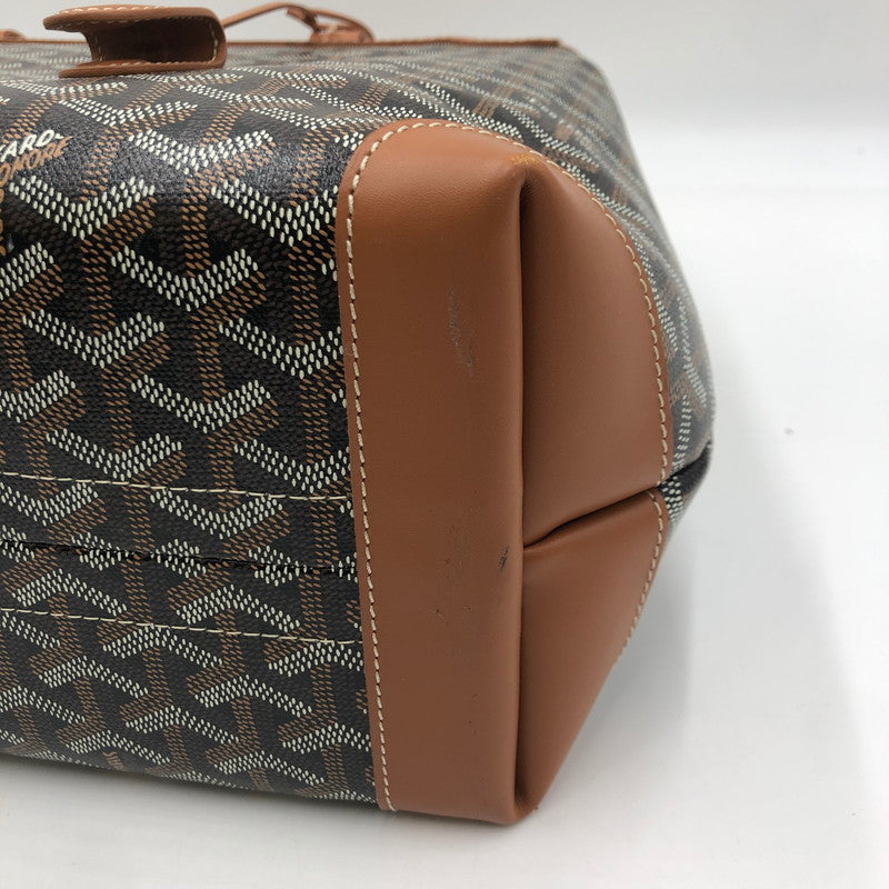 【中古品】【メンズ/レディース】 GOYARD ゴヤール 24SS SAC BELLECHASSE BIAUDE PM NOIR ET NATUREL BELBIAPMLTY01CL03P サック ベルシャス ビオード PM ノワール エ ナチュレル トート カバン バッグ 180-250725-KS-01-tei カラー：ブラック/ブラウン 万代Net店