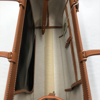 【中古品】【メンズ/レディース】 GOYARD ゴヤール 24SS SAC BELLECHASSE BIAUDE PM NOIR ET NATUREL BELBIAPMLTY01CL03P サック ベルシャス ビオード PM ノワール エ ナチュレル トート カバン バッグ 180-250725-KS-01-tei カラー：ブラック/ブラウン 万代Net店