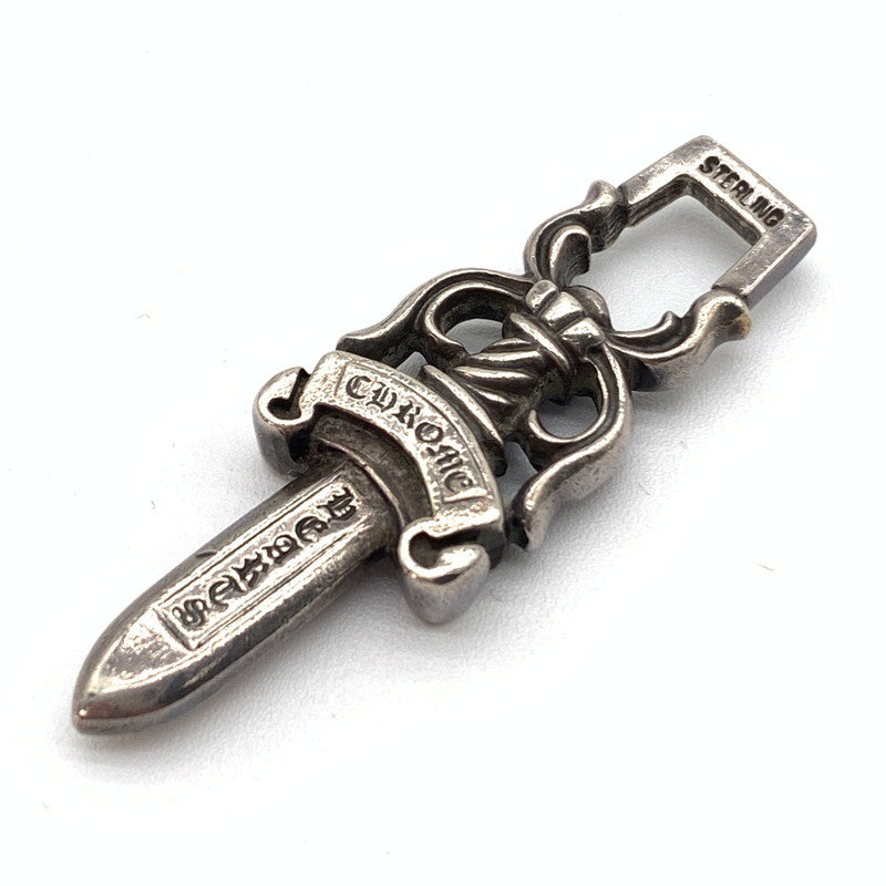 【中古品】【メンズ】 CHROME HEARTS クロムハーツ DAGGER ♯10 ダガー ペンダント ネックレス トップ 190-260311-nm-08-otoh カラー：シルバー 万代Net店