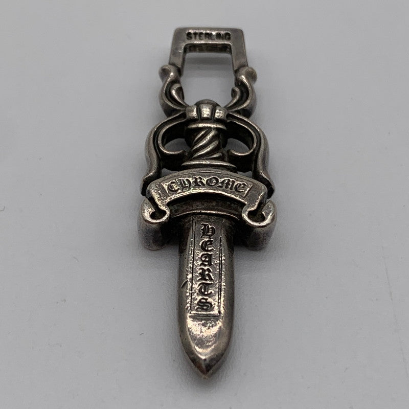 【中古品】【メンズ】 CHROME HEARTS クロムハーツ DAGGER ♯10 ダガー ペンダント ネックレス トップ 190-260311-nm-08-otoh カラー：シルバー 万代Net店