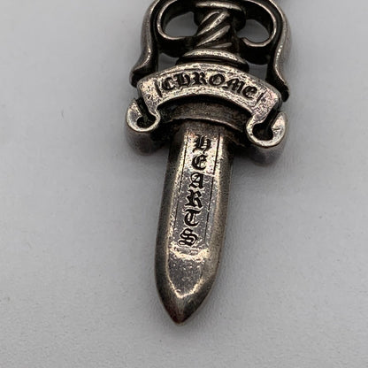 【中古品】【メンズ】 CHROME HEARTS クロムハーツ DAGGER ♯10 ダガー ペンダント ネックレス トップ 190-260311-nm-08-otoh カラー：シルバー 万代Net店