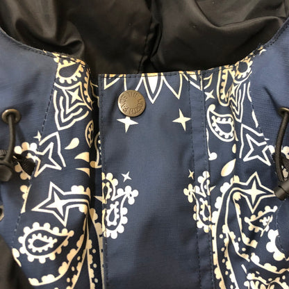 【中古品】【メンズ】 Supreme シュプリーム × THE NORTH FACE ザ ノースフェイス 別注 コラボ 14AW BANDANA MOUNTAIN PARKA CHM9 バンダナ マウンタンパーカー ライトアウター ジャケット 149-250731-kk-12-tei サイズ：M カラー：ネイビー 万代Net店