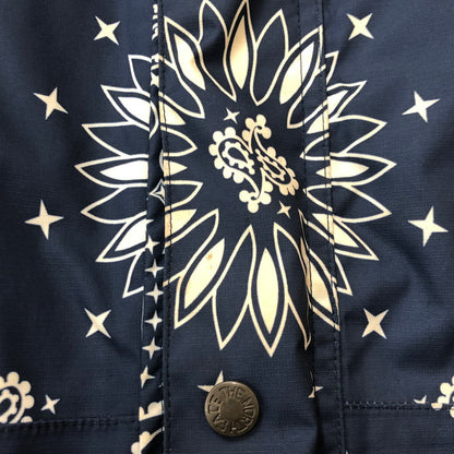 【中古品】【メンズ】 Supreme シュプリーム × THE NORTH FACE ザ ノースフェイス 別注 コラボ 14AW BANDANA MOUNTAIN PARKA CHM9 バンダナ マウンタンパーカー ライトアウター ジャケット 149-250731-kk-12-tei サイズ：M カラー：ネイビー 万代Net店
