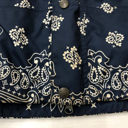 【中古品】【メンズ】 Supreme シュプリーム × THE NORTH FACE ザ ノースフェイス 別注 コラボ 14AW BANDANA MOUNTAIN PARKA CHM9 バンダナ マウンタンパーカー ライトアウター ジャケット 149-250731-kk-12-tei サイズ：M カラー：ネイビー 万代Net店