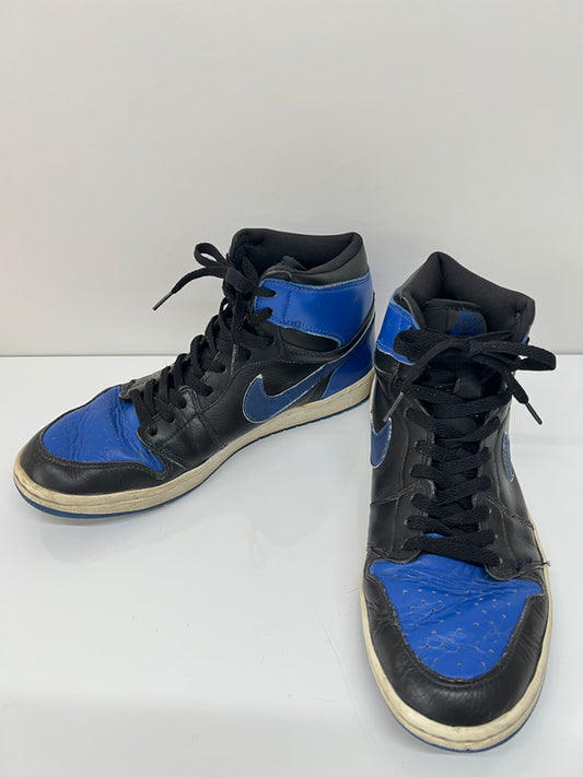 【中古品】【メンズ】 NIKE ナイキ AIR JORDAN 1 RETRO HIGH ROYAL (2001) 136066-041 エア ジョーダン 1 レトロ ハイ ロイヤル スニーカー 靴 160-260718-kk-19-hon カラー：BLACK/ROYAL BLUE 万代Net店