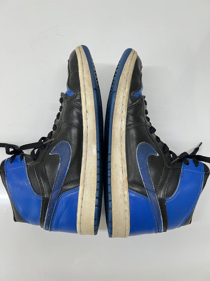 【中古品】【メンズ】 NIKE ナイキ AIR JORDAN 1 RETRO HIGH ROYAL (2001) 136066-041 エア ジョーダン 1 レトロ ハイ ロイヤル スニーカー 靴 160-260718-kk-19-hon カラー：BLACK/ROYAL BLUE 万代Net店