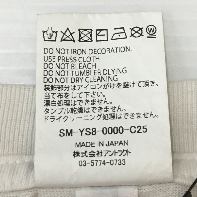 【中古美品】【メンズ】 SAINT MICHAEL セントマイケル × 新世紀エヴァンゲリオン 別注 コラボ 24SS EV SS TEE/SHINJI SM-YS8-0000-C25 エヴァ ショートスリーブ Tシャツ 碇シンジ 半袖 トップス 142-250608-kk-15-tei サイズ：L カラー：ホワイト 万代Net店