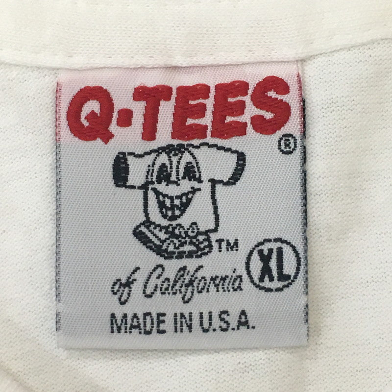 【中古品】【メンズ】 Q-TEES キューティーズ 90's A TIME TO KILL S/S PRINT T-SHIRT 90年代 ア タイムトゥー キル ショートスリーブ プリント Tシャツ 半袖 トップス 145-250608-kk-30-tei サイズ：XL カラー：ホワイト 万代Net店