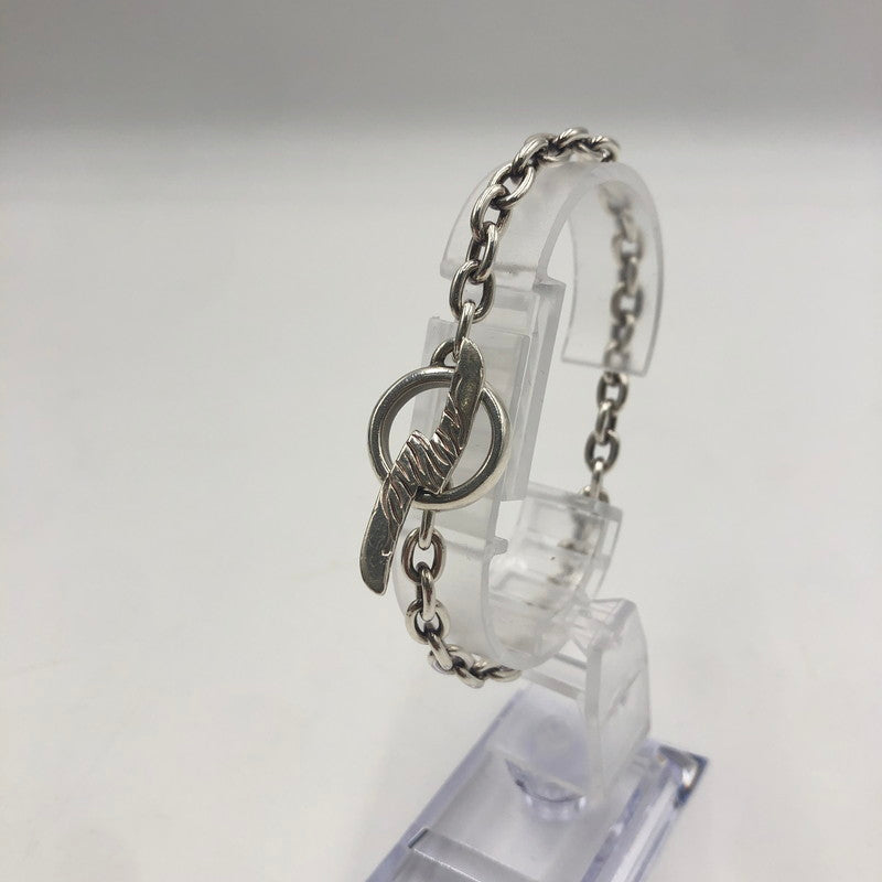 【中古品】【メンズ】 Wild Wood ワイルドウッド DESIGN SILVER BRACELET デザイン シルバーブレスレット アクセサリー 191-250612-kk-05-tei カラー：シルバー 万代Net店