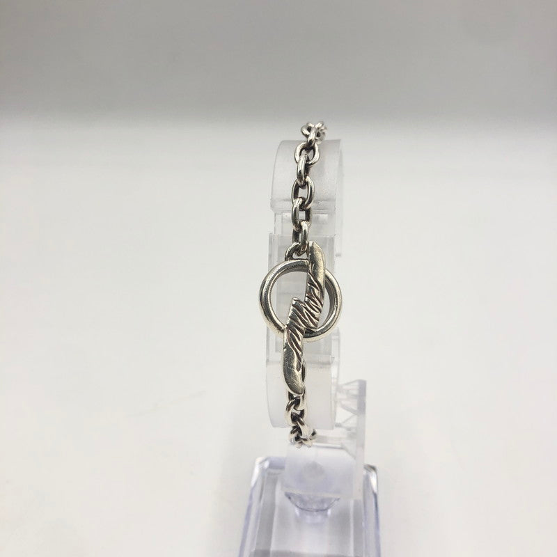 【中古品】【メンズ】 Wild Wood ワイルドウッド DESIGN SILVER BRACELET デザイン シルバーブレスレット アクセサリー 191-250612-kk-05-tei カラー：シルバー 万代Net店