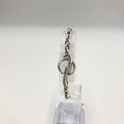 【中古品】【メンズ】 Wild Wood ワイルドウッド DESIGN SILVER BRACELET デザイン シルバーブレスレット アクセサリー 191-250612-kk-05-tei カラー：シルバー 万代Net店