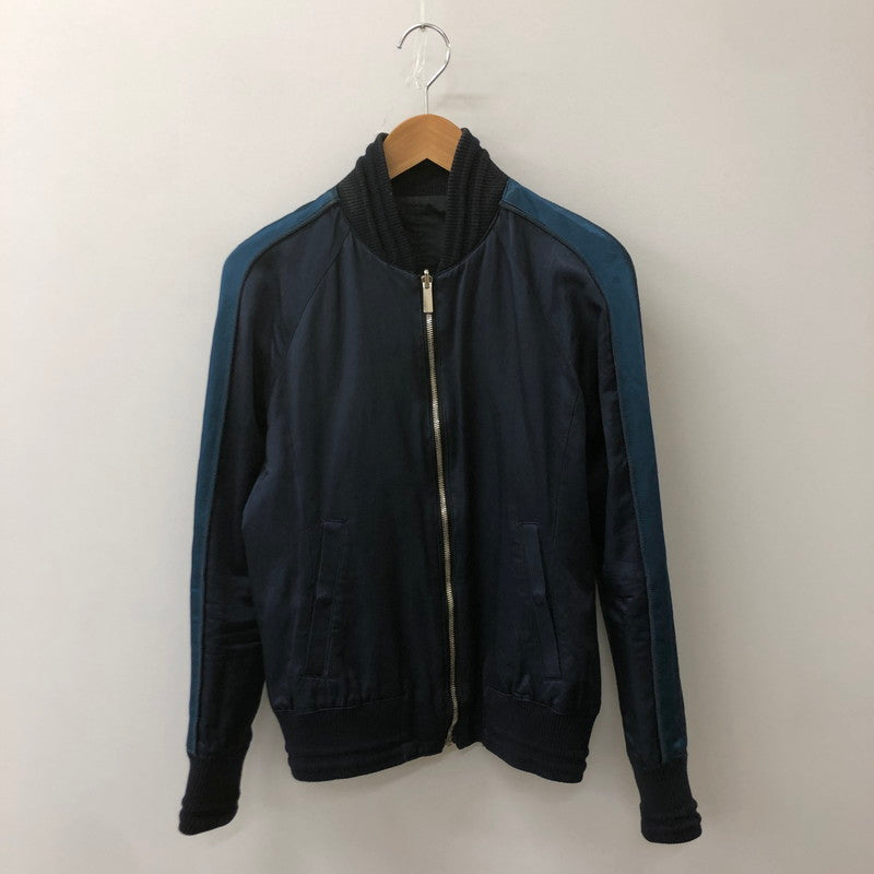【中古品】【メンズ】 junhashimoto ジュンハシモト 17SS SKA-JACKET NARROW MA-1 104171000 スカジャケット ナロー リバーシブルスカジャン アウター 140-250621-yo-08-tei サイズ：2 カラー：ネイビー/ネイビー 万代Net店