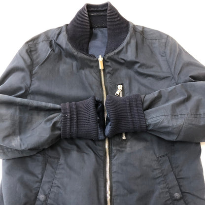 【中古品】【メンズ】 junhashimoto ジュンハシモト 17SS SKA-JACKET NARROW MA-1 104171000 スカジャケット ナロー リバーシブルスカジャン アウター 140-250621-yo-08-tei サイズ：2 カラー：ネイビー/ネイビー 万代Net店
