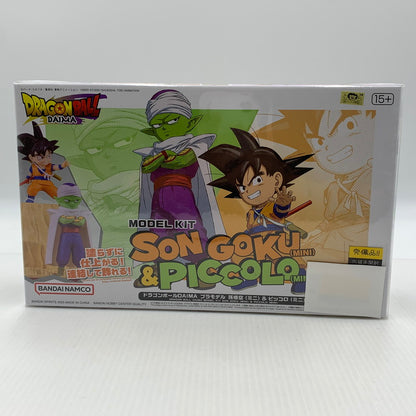 【中古美品】 ドラゴンボールDAIMA プラモデル 孫悟空 (ミニ) & ピッコロ (ミニ) 未組み立て 059-260821-nm-56-teih 万代Net店