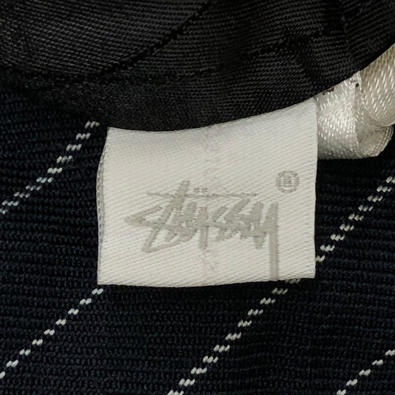 【中古品】【メンズ】 24SS VOLUME PLEATED SHORT WRINKLED STRIPE 112314 リンクルストライプ ボリューム プリーツハーフパンツ ボトムス ショートパンツ ショーツ 153-250618-kk-25-fuzh サイズ：28 カラー：ネイビー 万代Net店