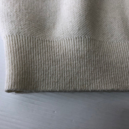 【中古品】【メンズ】 STUSSY ステューシー 24SS HALF ZIP MOCK NECK SWEATER 117219 ハーフジップ モックネック セーター 長袖 トップス トレーナー 142-251120-yy-06-tei サイズ：S カラー：アイボリー 万代Net店