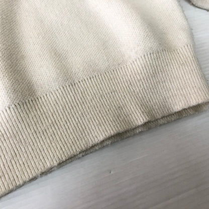 【中古品】【メンズ】 STUSSY ステューシー 24SS HALF ZIP MOCK NECK SWEATER 117219 ハーフジップ モックネック セーター 長袖 トップス トレーナー 142-251120-yy-06-tei サイズ：S カラー：アイボリー 万代Net店