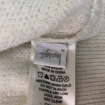 【中古品】【メンズ】 STUSSY ステューシー 24SS HALF ZIP MOCK NECK SWEATER 117219 ハーフジップ モックネック セーター 長袖 トップス トレーナー 142-251120-yy-06-tei サイズ：S カラー：アイボリー 万代Net店