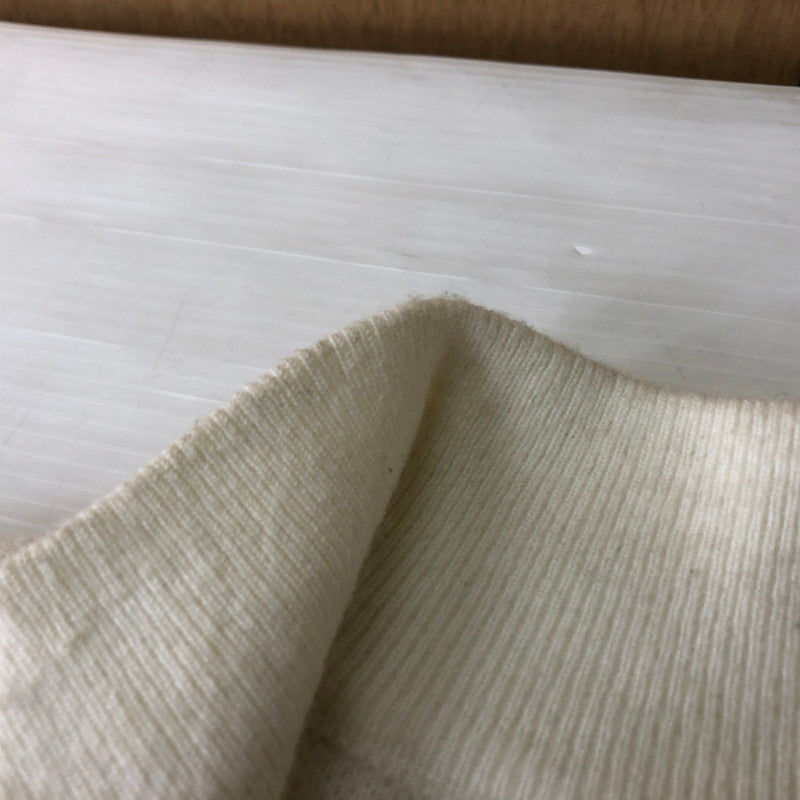 【中古品】【メンズ】 STUSSY ステューシー 24SS HALF ZIP MOCK NECK SWEATER 117219 ハーフジップ モックネック セーター 長袖 トップス トレーナー 142-251120-yy-06-tei サイズ：S カラー：アイボリー 万代Net店