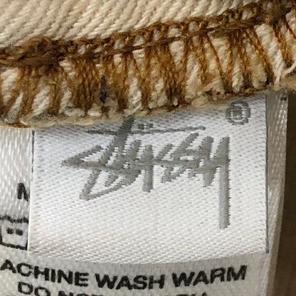 【中古品】【メンズ】 STUSSY ステューシー BIG OL' JEAN DENIM 116599 14.5oz コットンデニム バギーフィット ジーンズ ボトムス カラーデニムパンツ 153-250618-kk-26-fuz サイズ：28 カラー：ベージュ 万代Net店