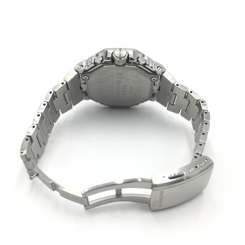 【中古品】【メンズ】 CASIO カシオ G-SHOCK FULL METAL GMC-B2100 SERIES GMC-B2100D-1AJF TOUGHSOLAR ジーショック フルメタル タフソーラー 腕時計 196-250607-kk-08-tei カラー：シルバー 万代Net店