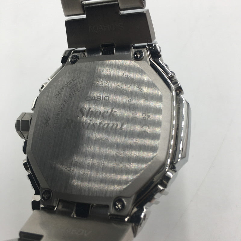 【中古品】【メンズ】 CASIO カシオ G-SHOCK FULL METAL GMC-B2100 SERIES GMC-B2100D-1AJF TOUGHSOLAR ジーショック フルメタル タフソーラー 腕時計 196-250607-kk-08-tei カラー：シルバー 万代Net店