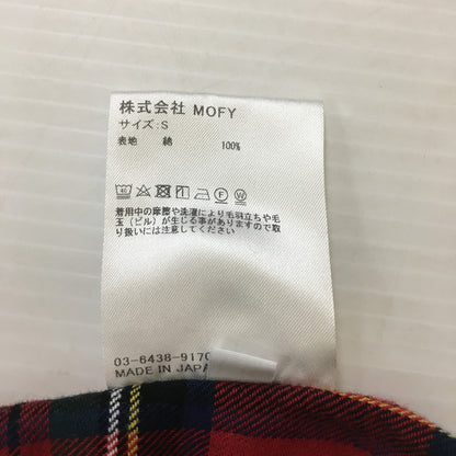 【中古品】【メンズ】 SEQUEL シークエル 23AW LINE NEL CHECK SHIRT SQ-23AW-SH-03 ライン ネルチェック シャツ 長袖 トップス 142-250613-KS-07-fuz サイズ：S カラー：REDCHECK 万代Net店