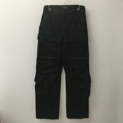 【中古品】【メンズ】 ENTIRE STUDIOS エンタイアスタジオ 24SS HEAVY DENIM CARGO PANTS ES2430MA ヘビー デニム カーゴ パンツ ボトムス 153-250612-KS-15-tei サイズ：M カラー：ブラック 万代Net店