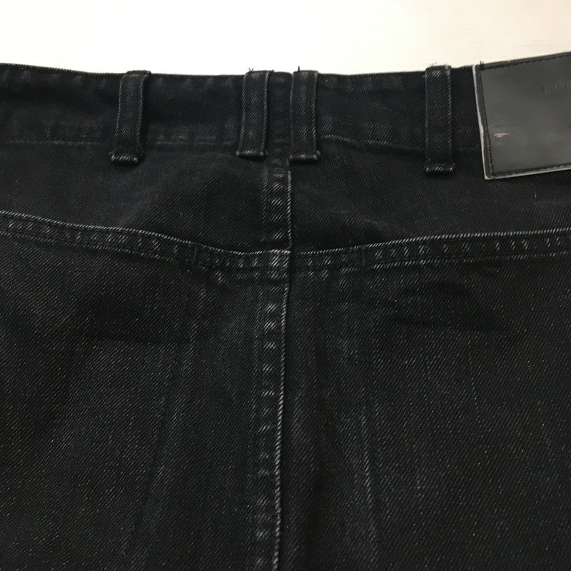 【中古品】【メンズ】 ENTIRE STUDIOS エンタイアスタジオ 24SS HEAVY DENIM CARGO PANTS ES2430MA ヘビー デニム カーゴ パンツ ボトムス 153-250612-KS-15-tei サイズ：M カラー：ブラック 万代Net店