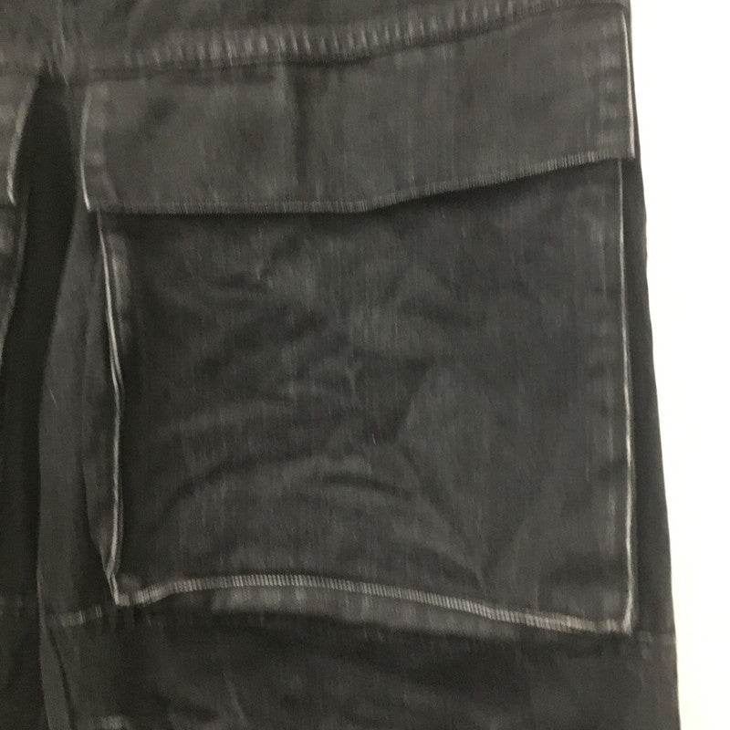 【中古品】【メンズ】 ENTIRE STUDIOS エンタイアスタジオ 24SS HEAVY DENIM CARGO PANTS ES2430MA ヘビー デニム カーゴ パンツ ボトムス 153-250612-KS-15-tei サイズ：M カラー：ブラック 万代Net店