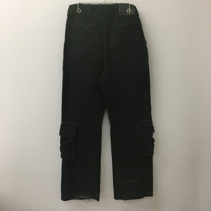 【中古品】【メンズ】 ENTIRE STUDIOS エンタイアスタジオ 24SS HEAVY DENIM CARGO PANTS ES2430MA ヘビー デニム カーゴ パンツ ボトムス 153-250612-KS-15-tei サイズ：M カラー：ブラック 万代Net店