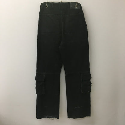 【中古品】【メンズ】 ENTIRE STUDIOS エンタイアスタジオ 24SS HEAVY DENIM CARGO PANTS ES2430MA ヘビー デニム カーゴ パンツ ボトムス 153-250612-KS-15-tei サイズ：M カラー：ブラック 万代Net店