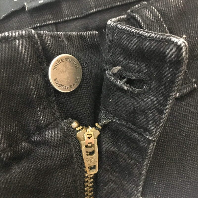 【中古品】【メンズ】 ENTIRE STUDIOS エンタイアスタジオ 24SS HEAVY DENIM CARGO PANTS ES2430MA ヘビー デニム カーゴ パンツ ボトムス 153-250612-KS-15-tei サイズ：M カラー：ブラック 万代Net店