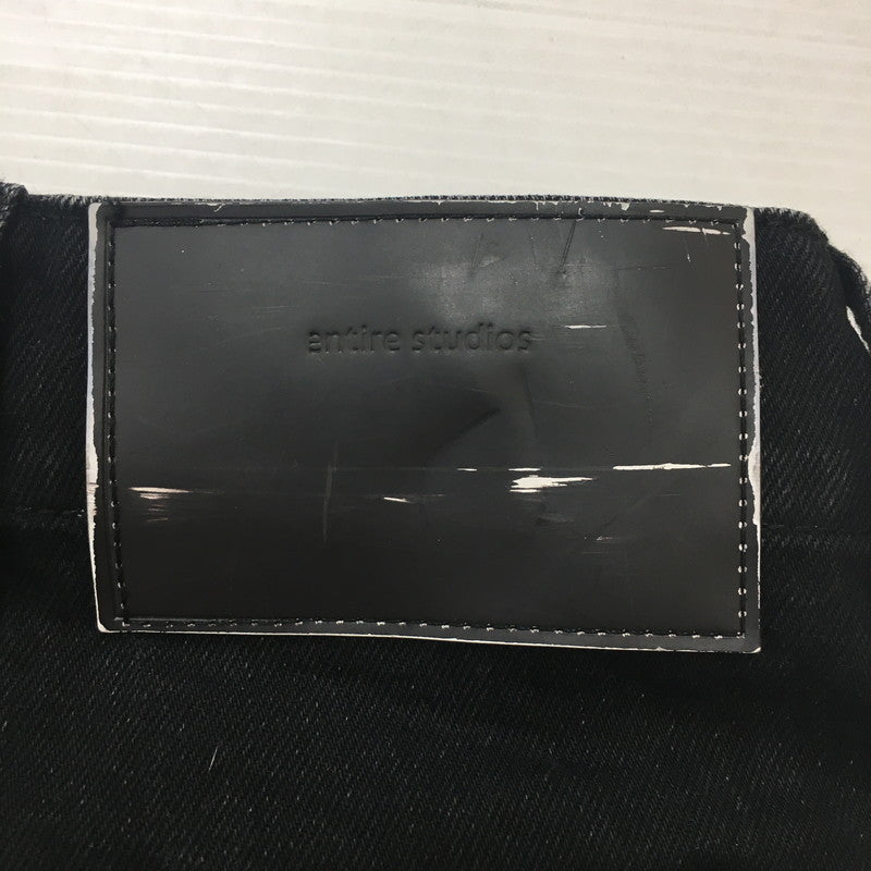 【中古品】【メンズ】 ENTIRE STUDIOS エンタイアスタジオ 24SS HEAVY DENIM CARGO PANTS ES2430MA ヘビー デニム カーゴ パンツ ボトムス 153-250612-KS-15-tei サイズ：M カラー：ブラック 万代Net店