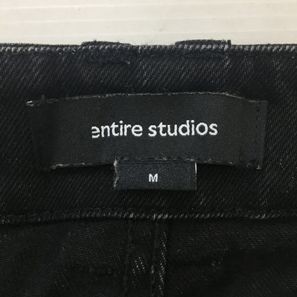 【中古品】【メンズ】 ENTIRE STUDIOS エンタイアスタジオ 24SS HEAVY DENIM CARGO PANTS ES2430MA ヘビー デニム カーゴ パンツ ボトムス 153-250612-KS-15-tei サイズ：M カラー：ブラック 万代Net店