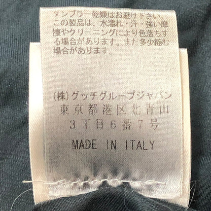 【中古品】【メンズ】 GUCCI グッチ COTTON L/S SHIRT 189474 Z3219 コットン ロングスリーブ シャツ 長袖 トップス カモ柄 141-250616-KS-03-tei サイズ：28 カラー：ネイビー 万代Net店