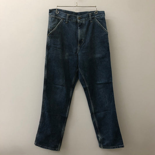【中古品】【メンズ】 Carhartt WIP カーハート ワークインプログレス SINGLE KNEE PANT I031245 シングルニーパンツ ボトムス デニムパンツ 156-250618-kk-30-tei サイズ：30 カラー：ライトインディゴ 万代Net店
