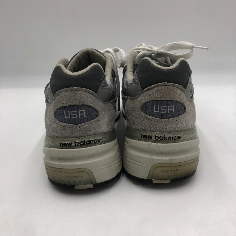 【中古品】【メンズ】 NEW BALANCE ニューバランス M992GR MADE IN USA スニーカー 靴 162-250727-KS-10-tei カラー：GRAY 万代Net店