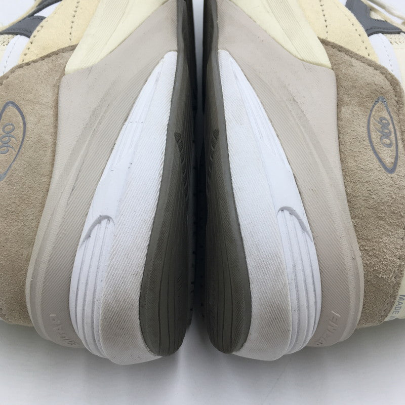 【中古品】【メンズ】 NEW BALANCE ニューバランス 990 V6 M990SS6 MADE IN USA スニーカー 靴 162-250621-kk-07-tei カラー：BEIGE 万代Net店