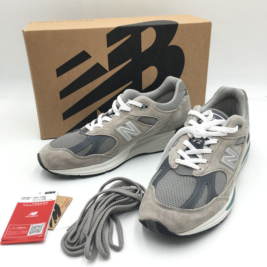 【中古品】【メンズ】 NEW BALANCE ニューバランス 991 V2 U991GL2 MADE IN ENGLAND スニーカー 靴 162-250621-kk-08-tei カラー：GRAY 万代Net店