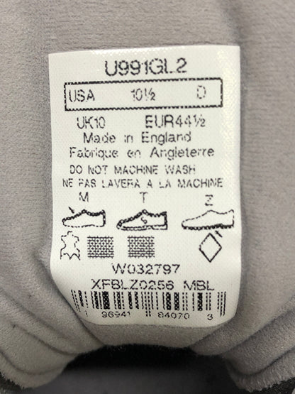 【中古品】【メンズ】 NEW BALANCE ニューバランス U991GL2 ローカット スニーカー 靴 MADE IN UK 162-260718-kk-37-hon カラー：GRAY 万代Net店
