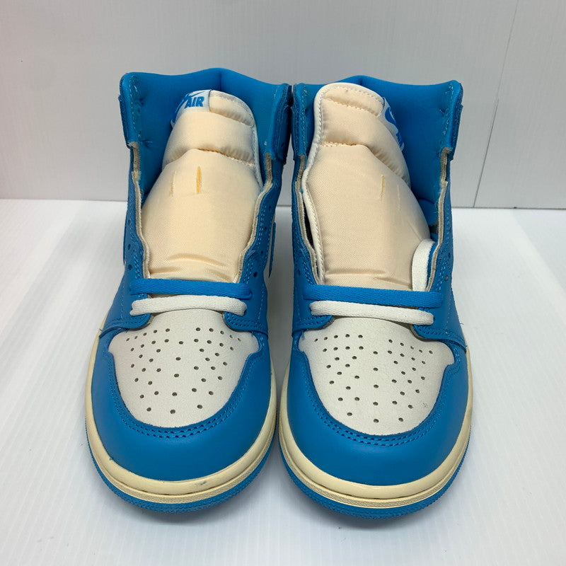 【中古品】【メンズ】 NIKE ナイキ AIR JORDAN 1 RETRO HIGH OG UNC REIMAGINED DZ5485-402 エアジョーダン1 レトロ ハイ スニーカー 靴 シューズ 160-260624-ko-01-tei サイズ：26cm カラー：ブルーホワイト 万代Net店