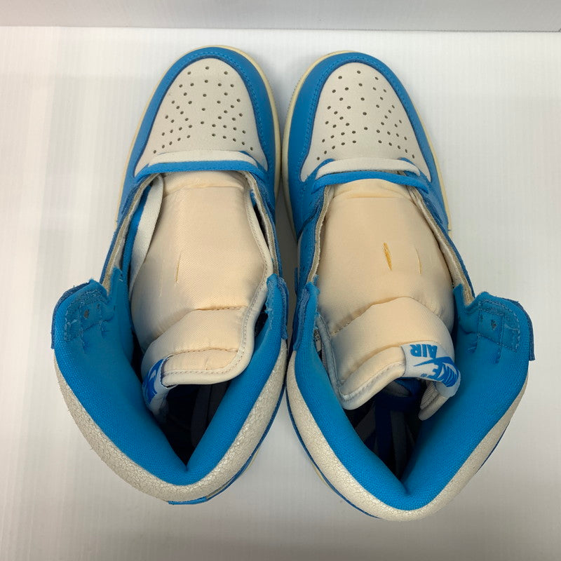 【中古品】【メンズ】 NIKE ナイキ AIR JORDAN 1 RETRO HIGH OG UNC REIMAGINED DZ5485-402 エアジョーダン1 レトロ ハイ スニーカー 靴 シューズ 160-260624-ko-01-tei サイズ：26cm カラー：ブルーホワイト 万代Net店