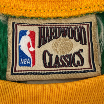 【中古品】【メンズ】 MAJESTIC HARDWOOD CLASSICS マジェスティック ハードウッドクラシックス 90's NBA BOSTON CELTICS GAME SHIRT 90年代 ボストン・セルティックス ゲームシャツ トップス 145-250618-kk-12-tei サイズ：表記消え 下記参照 カラー：グリーン 万代Net店