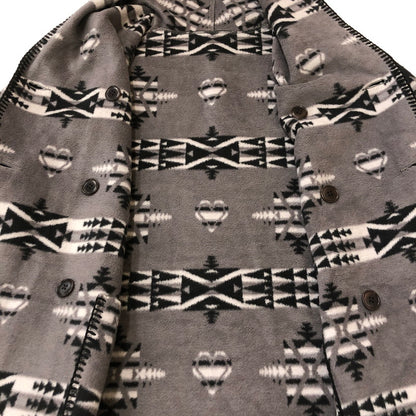 【中古品】【メンズ】 BY GLADHAND バイグラッドハンド 20AW REVERSIBLE BLANKET HOODED COAT BYGH-20-AW-14 リバーシブル ブランケット フーデッドコート アウター 142-250618-kk-07-tei サイズ：L カラー：グレー 万代Net店