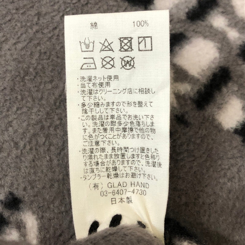 【中古品】【メンズ】 BY GLADHAND バイグラッドハンド 20AW REVERSIBLE BLANKET HOODED COAT BYGH-20-AW-14 リバーシブル ブランケット フーデッドコート アウター 142-250618-kk-07-tei サイズ：L カラー：グレー 万代Net店